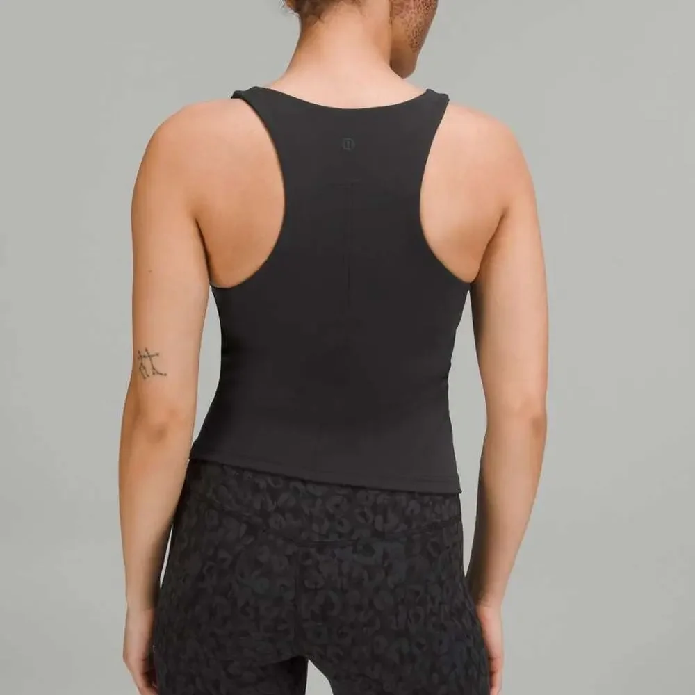 Lululemon InStill Tank Top Black Size 6 - Picture 2 of 5